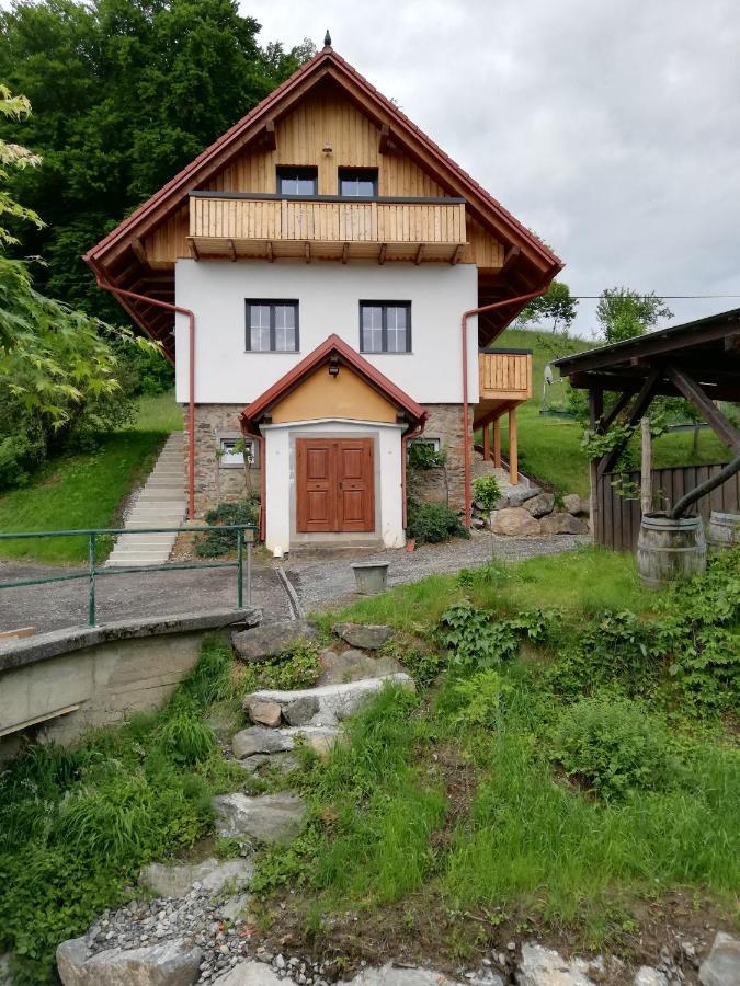 Bioferienhaus Muster - Dominkusch Possnitz Bagian luar foto
